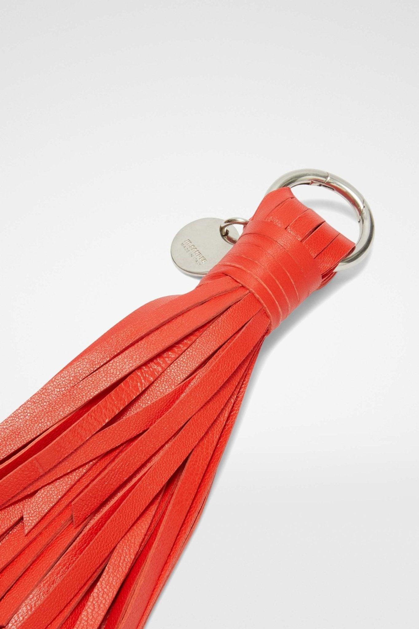 Beige Fibres Keychain - TIZZIL