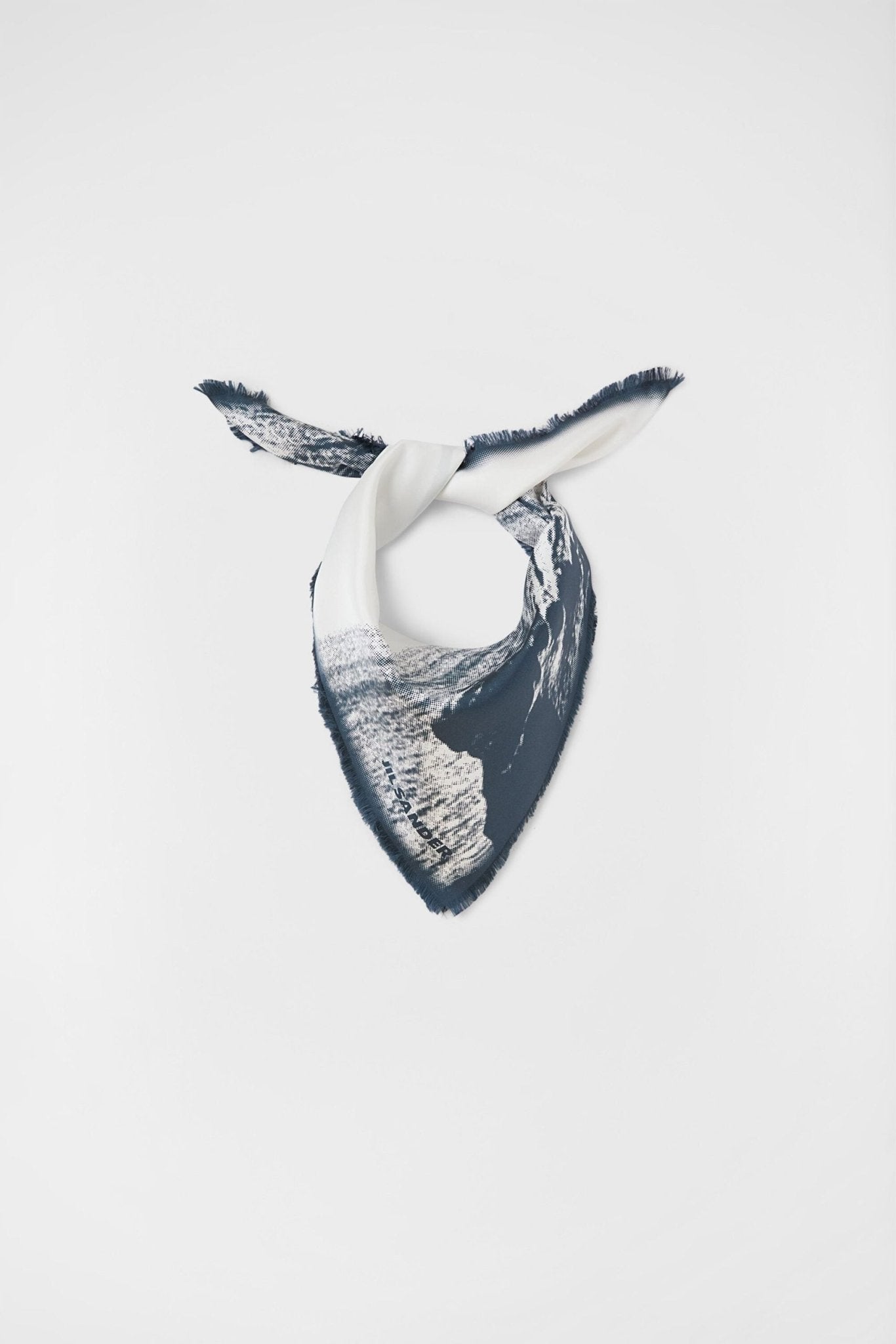 Beige Fibres Scarf - TIZZIL