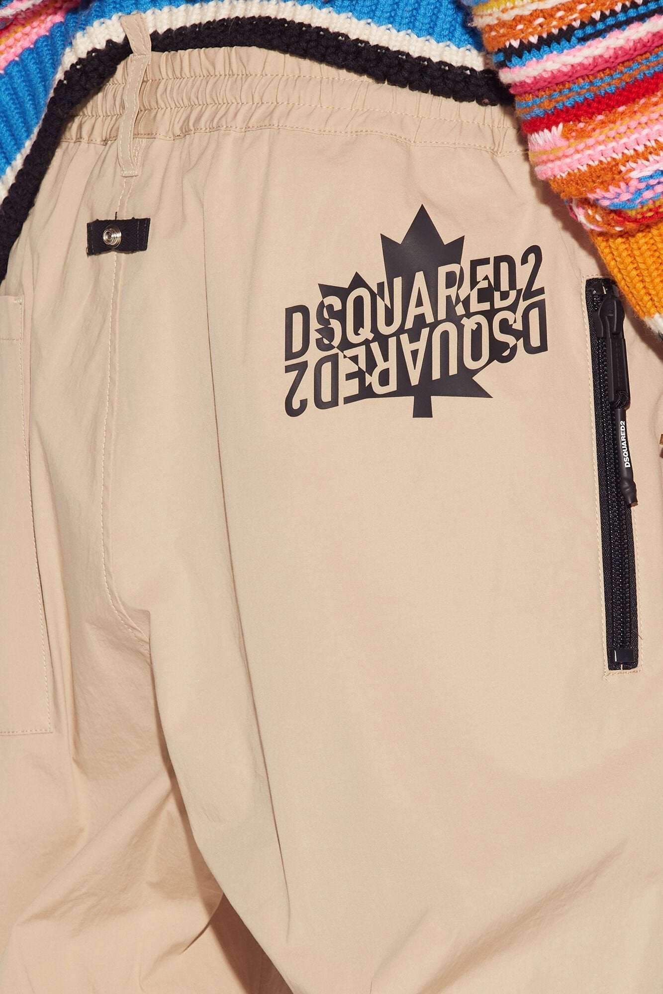 Beige Fibres Sweatshirt - TIZZIL