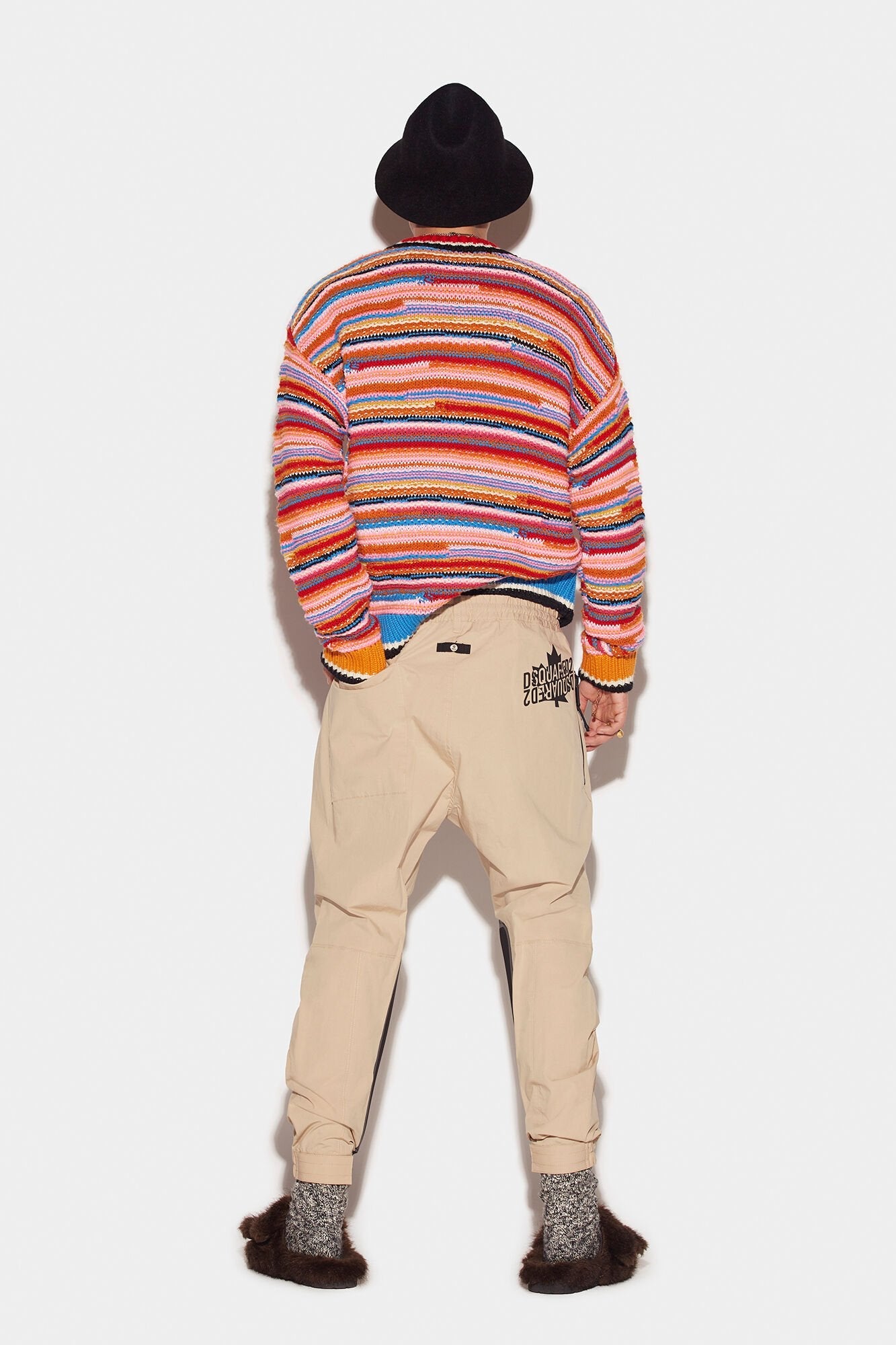 Beige Fibres Sweatshirt - TIZZIL