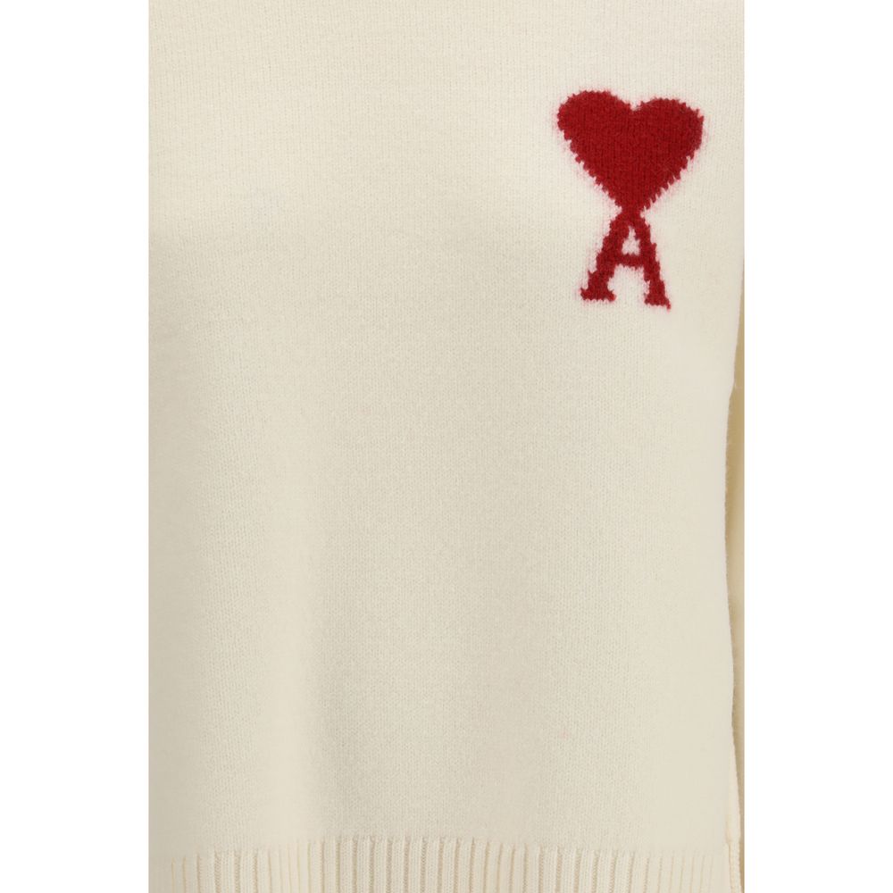 Beige Fleece Wool Sweatshirt - TIZZIL