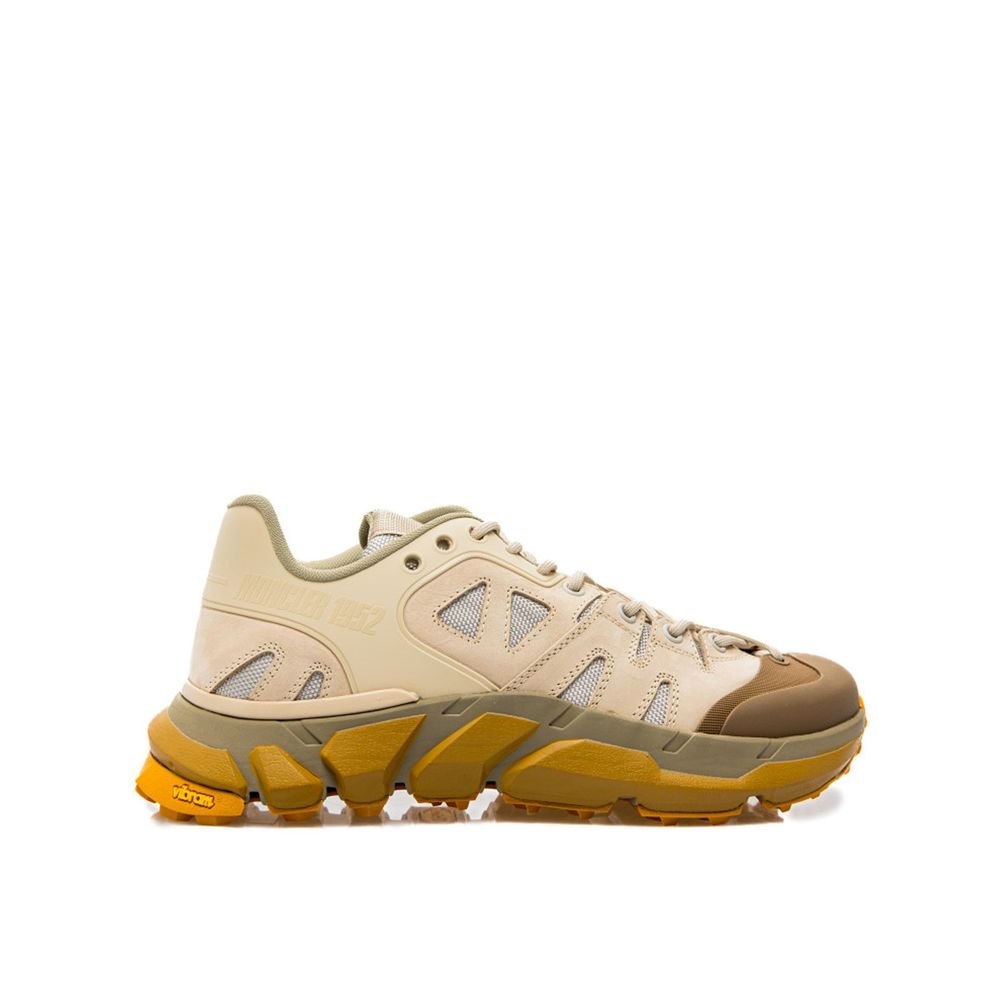 Beige Polyamide Athletic Sneakers - TIZZIL