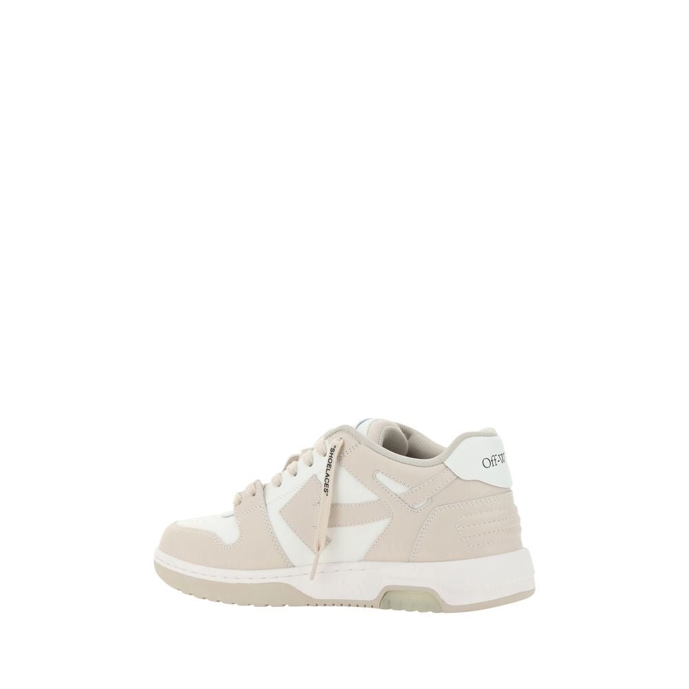 Beige Polyester Low Top Sneakers - TIZZIL
