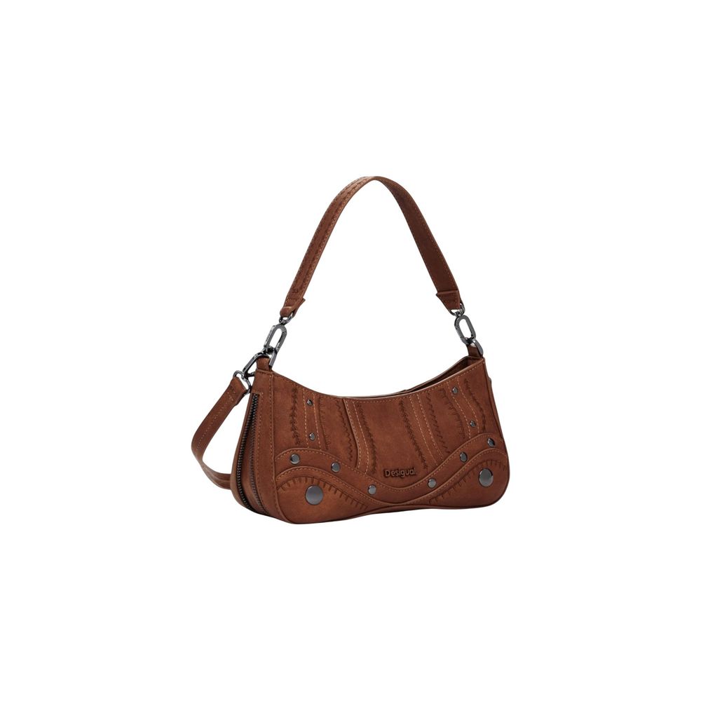 Beige Polyethylene Handbag - TIZZIL