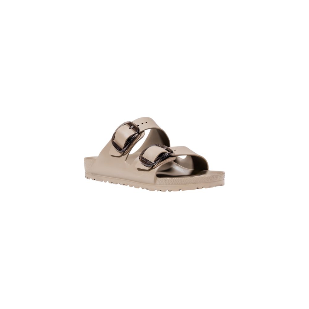 Beige Synthetic Flat Sandals - TIZZIL