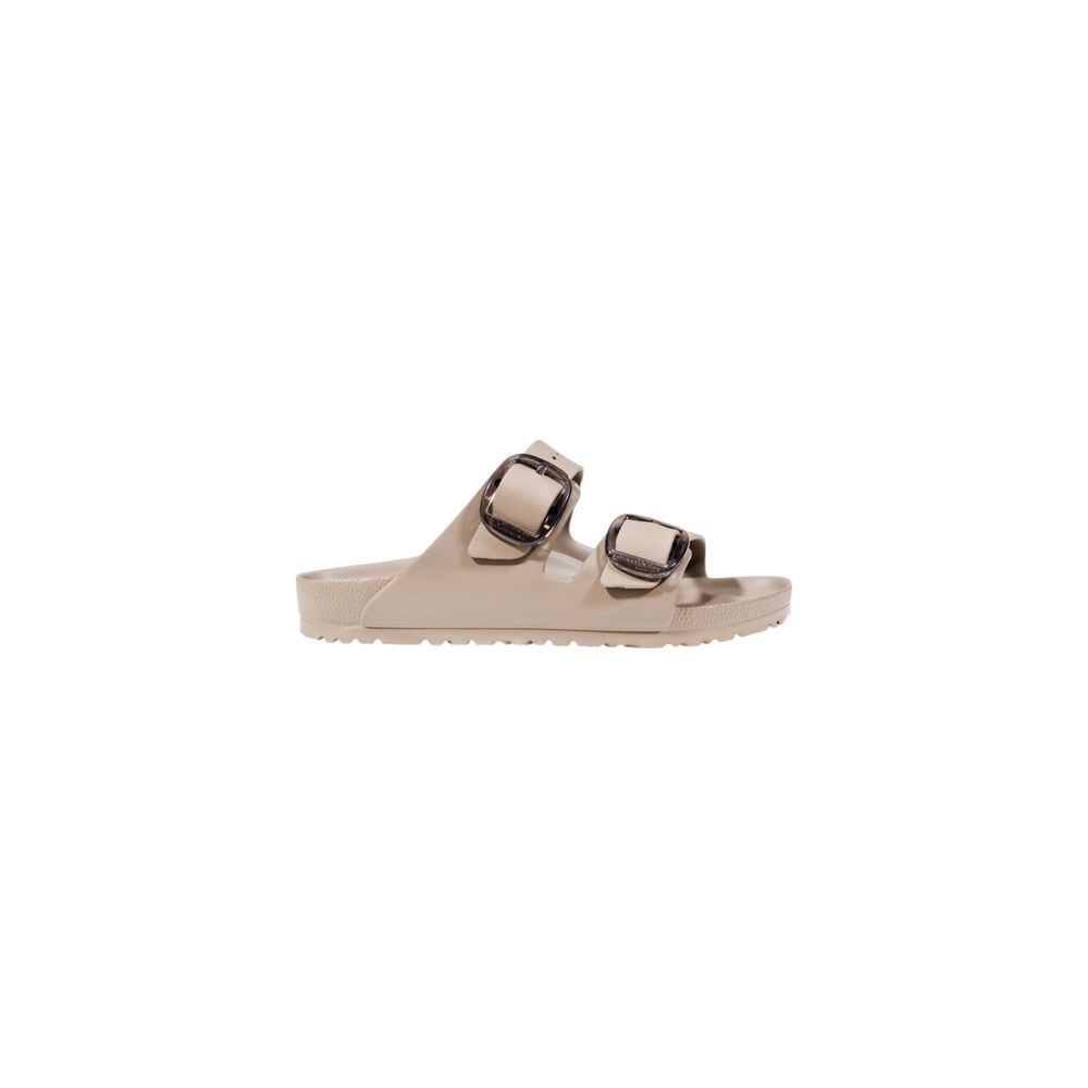 Beige Synthetic Flat Sandals - TIZZIL