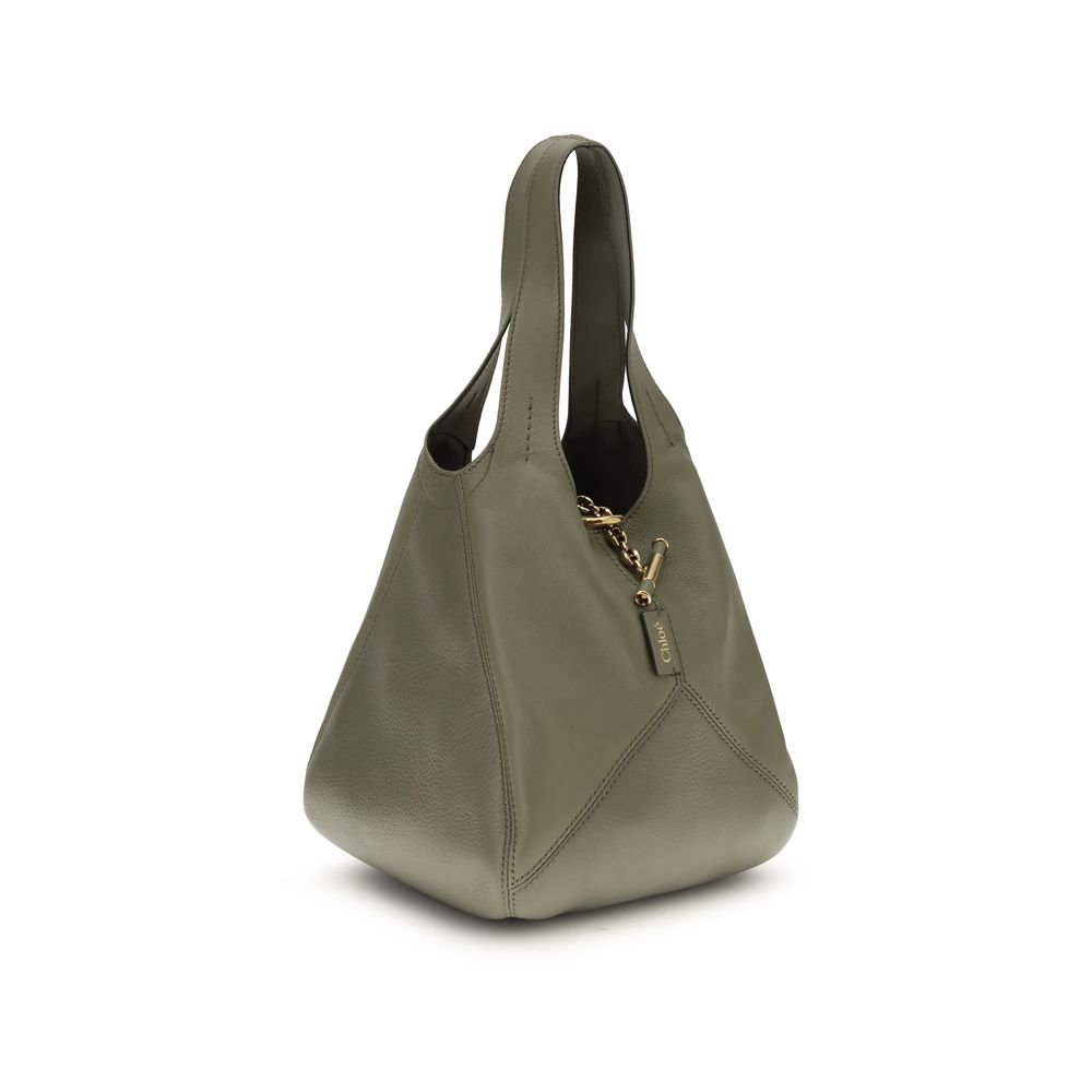 Bicolor Buffalo Leather Shoulder Bag - TIZZIL