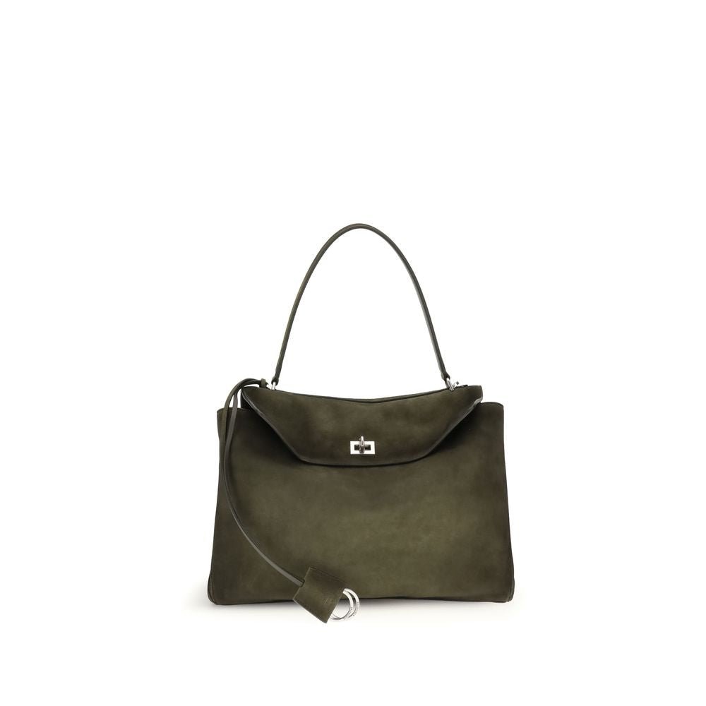 Bicolor Calf Leather Bos Taurus Shoulder Bag - TIZZIL