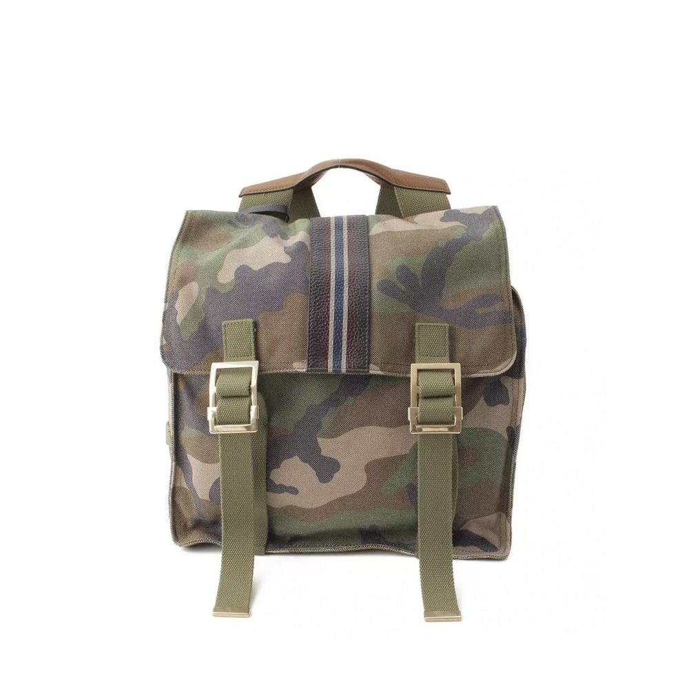 Bicolor Canvas Backpack - TIZZIL