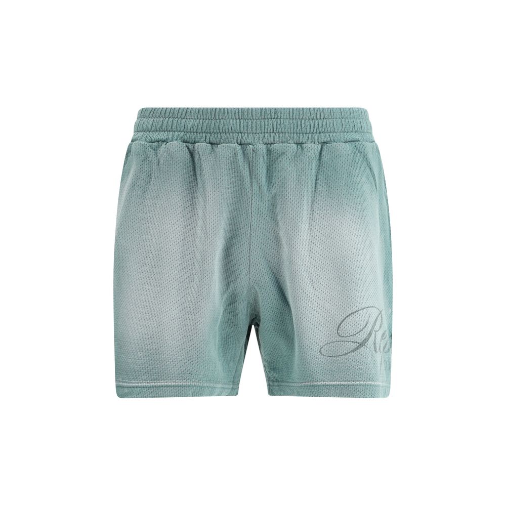 Bicolor Cotton Bermuda Shorts - TIZZIL