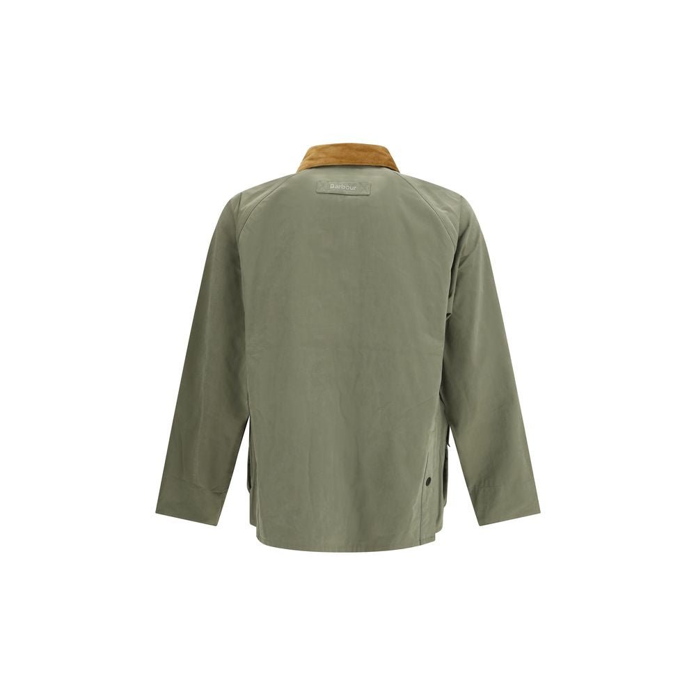 Bicolor Cotton Biker Jacket - TIZZIL