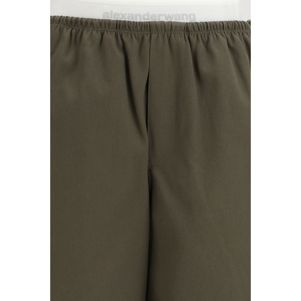 Bicolor Cotton Casual Pants - TIZZIL