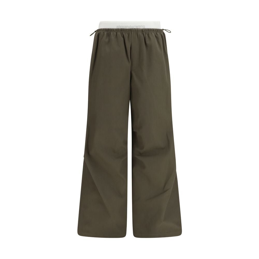 Bicolor Cotton Casual Pants - TIZZIL