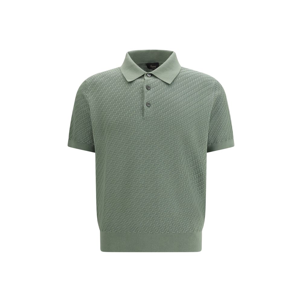 Bicolor Cotton Polo Shirt - TIZZIL