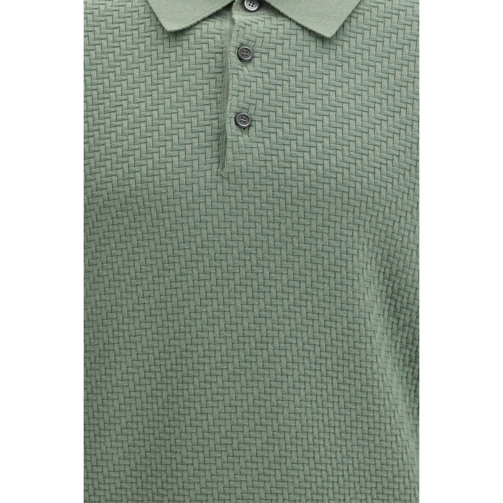 Bicolor Cotton Polo Shirt - TIZZIL