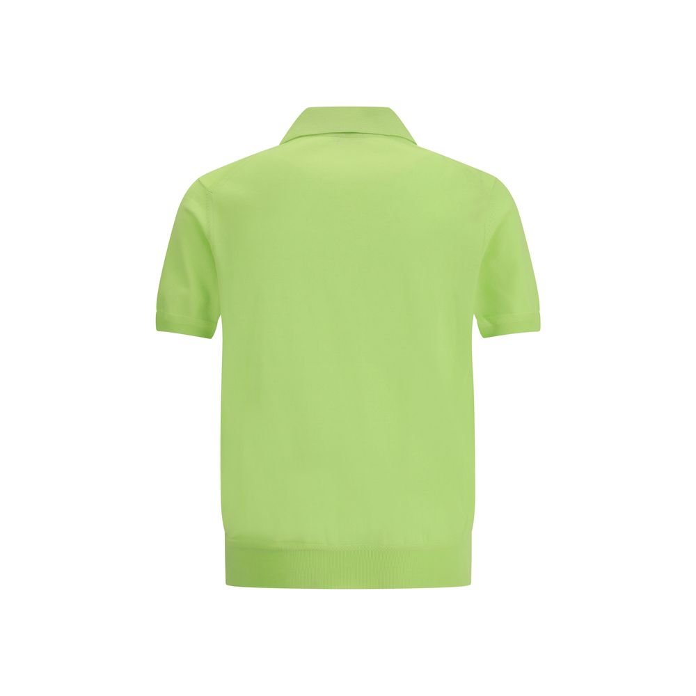 Bicolor Cotton Polo Shirt - TIZZIL