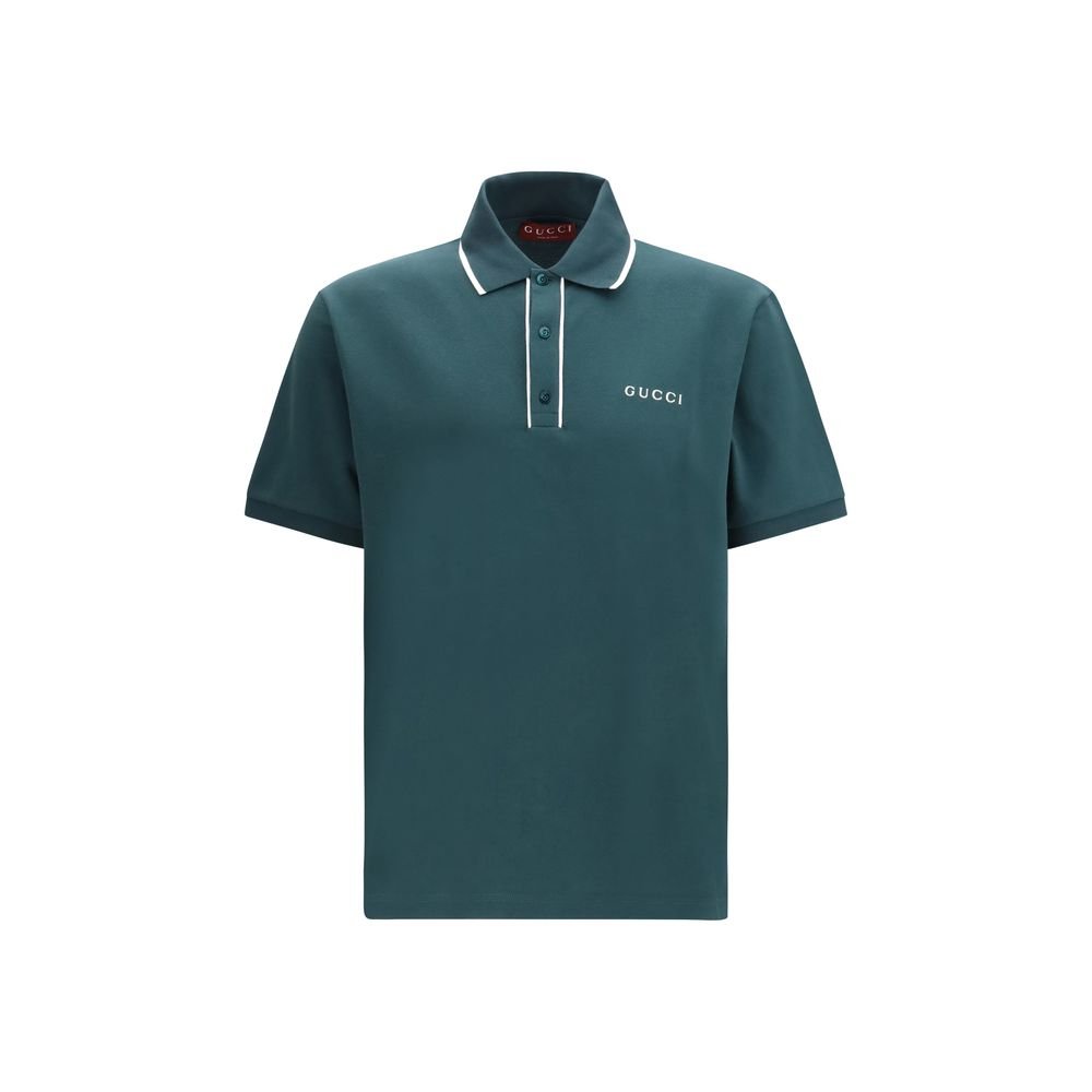 Bicolor Cotton Polo Shirt - TIZZIL