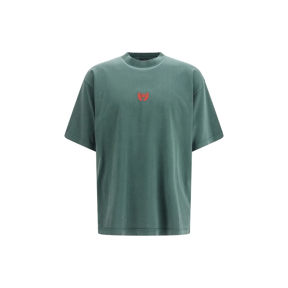 Bicolor Cotton T-Shirt - TIZZIL