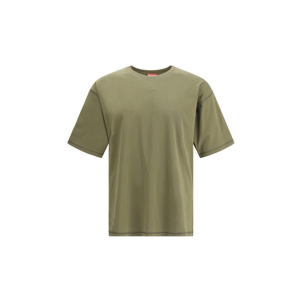 Bicolor Cotton T-Shirt - TIZZIL