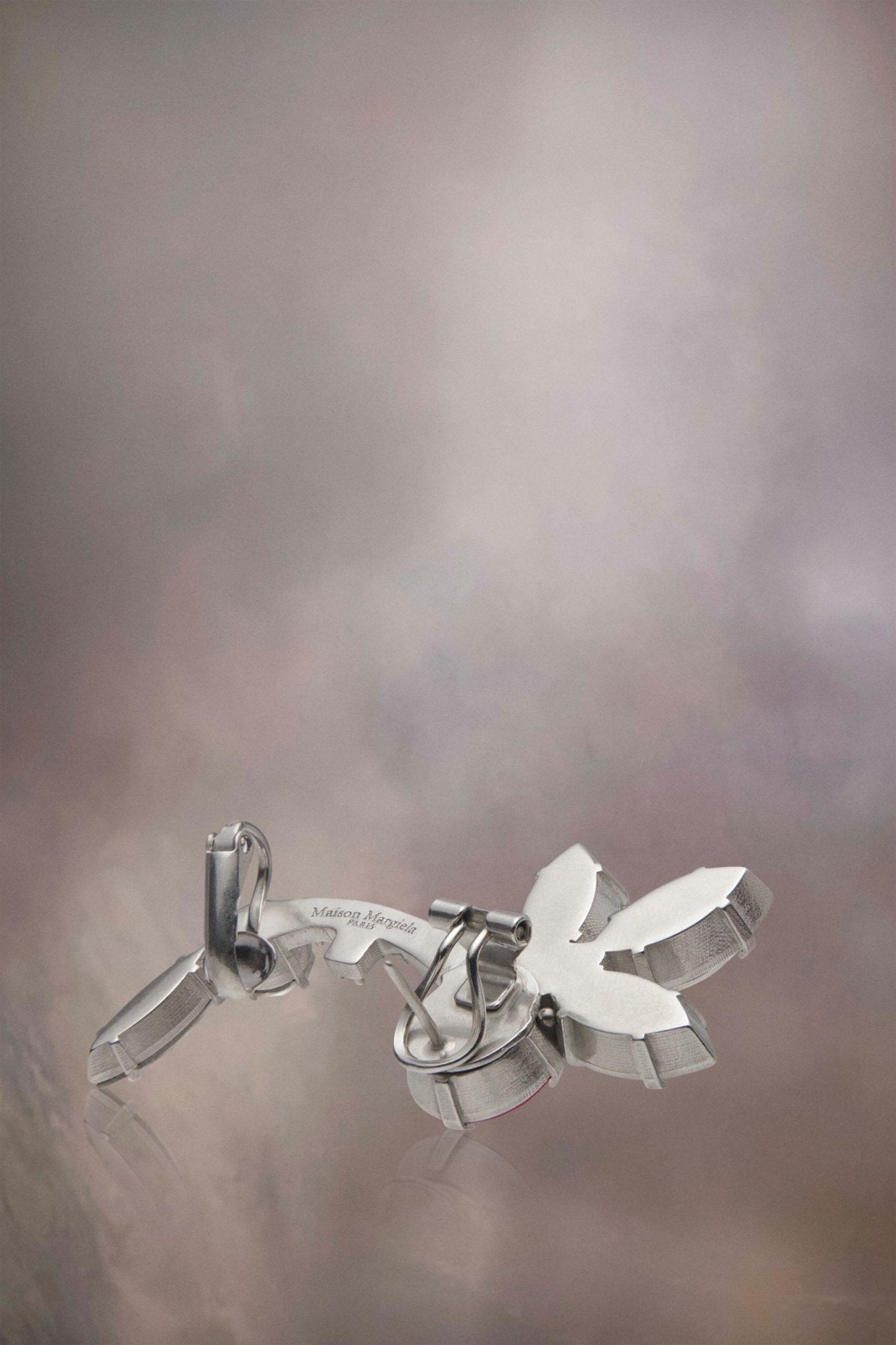 Bicolor Fibres Earrings - TIZZIL