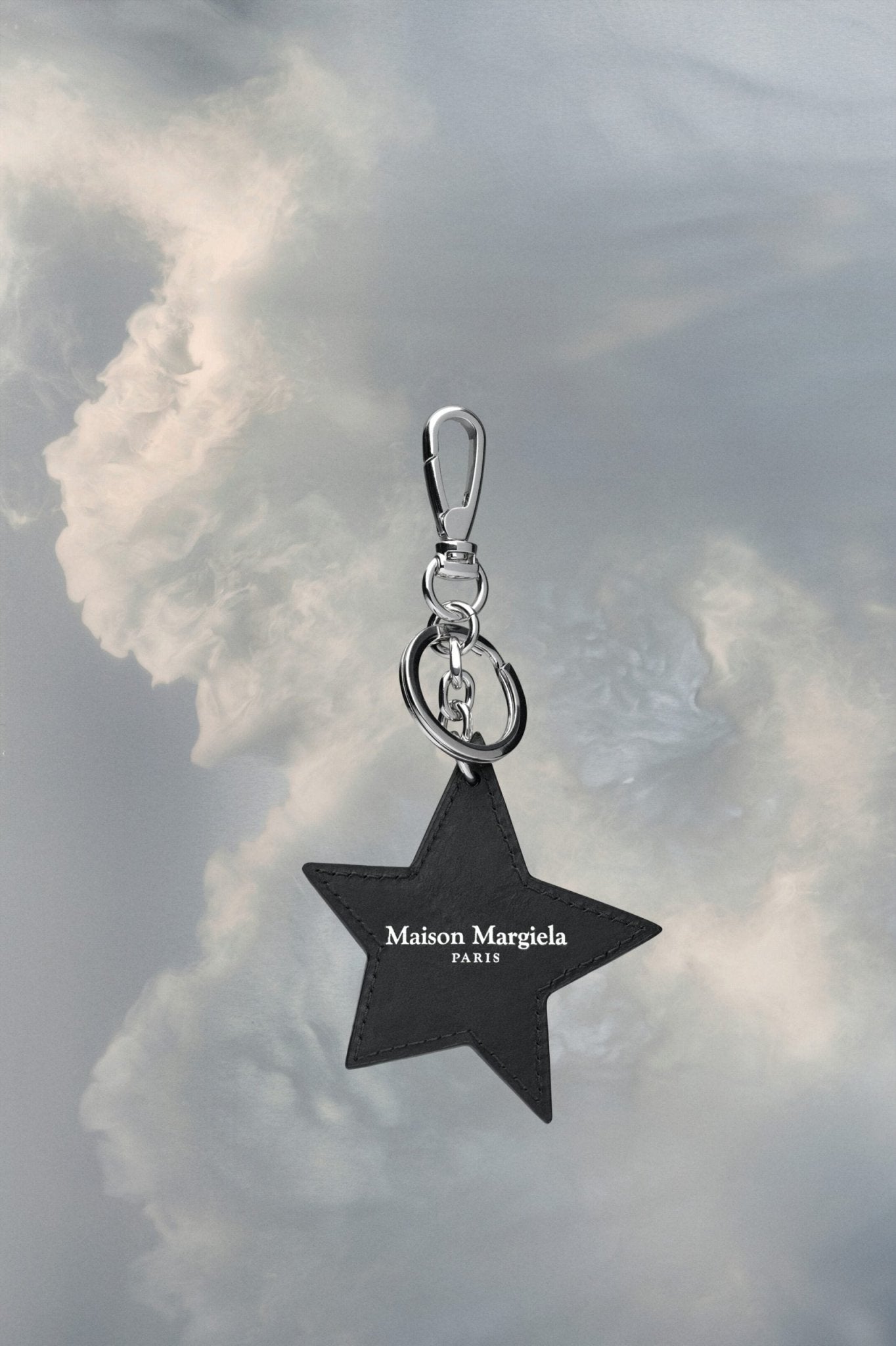 Bicolor Fibres Keychain - TIZZIL