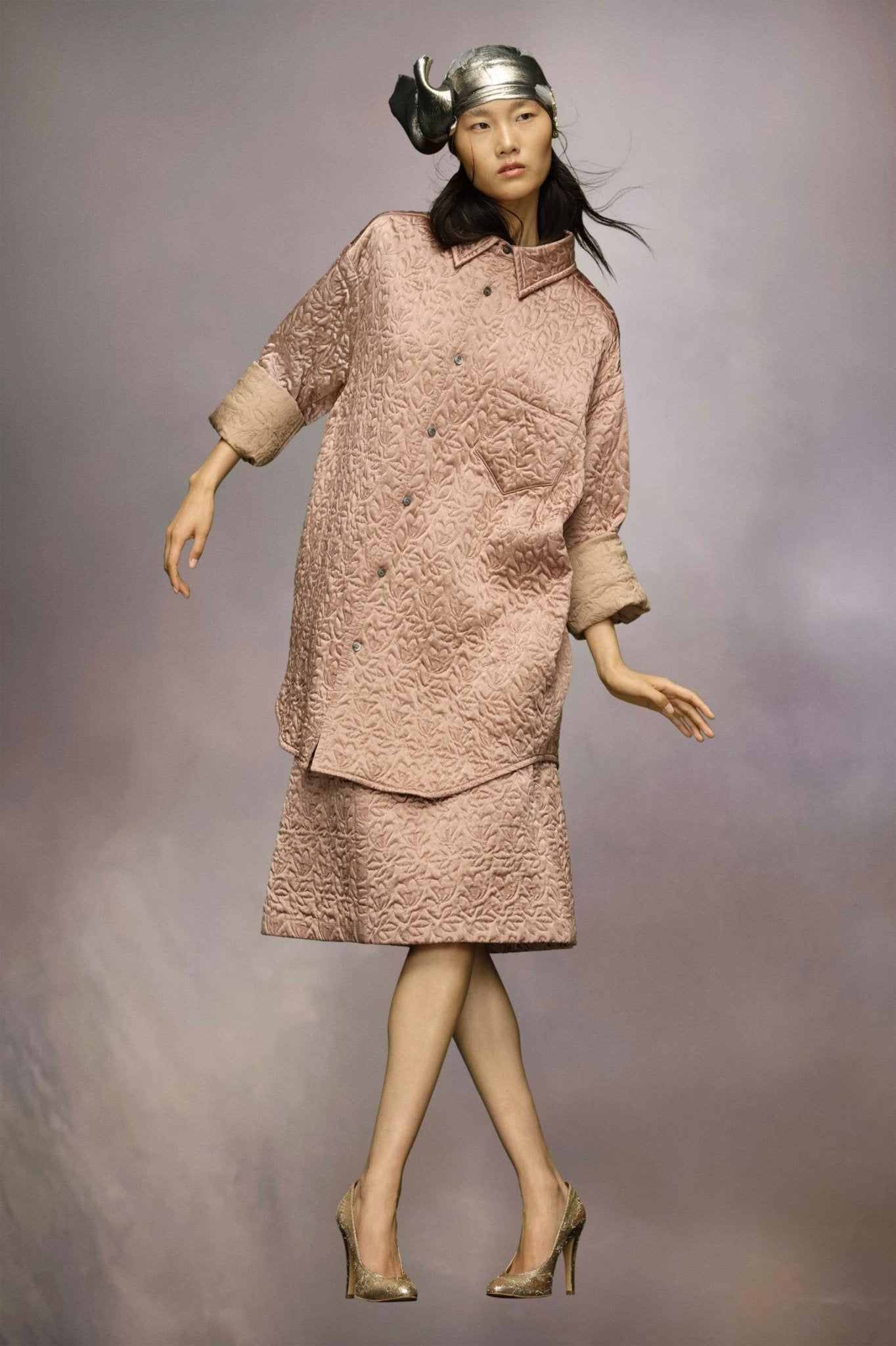 Bicolor Fibres Shirt - TIZZIL