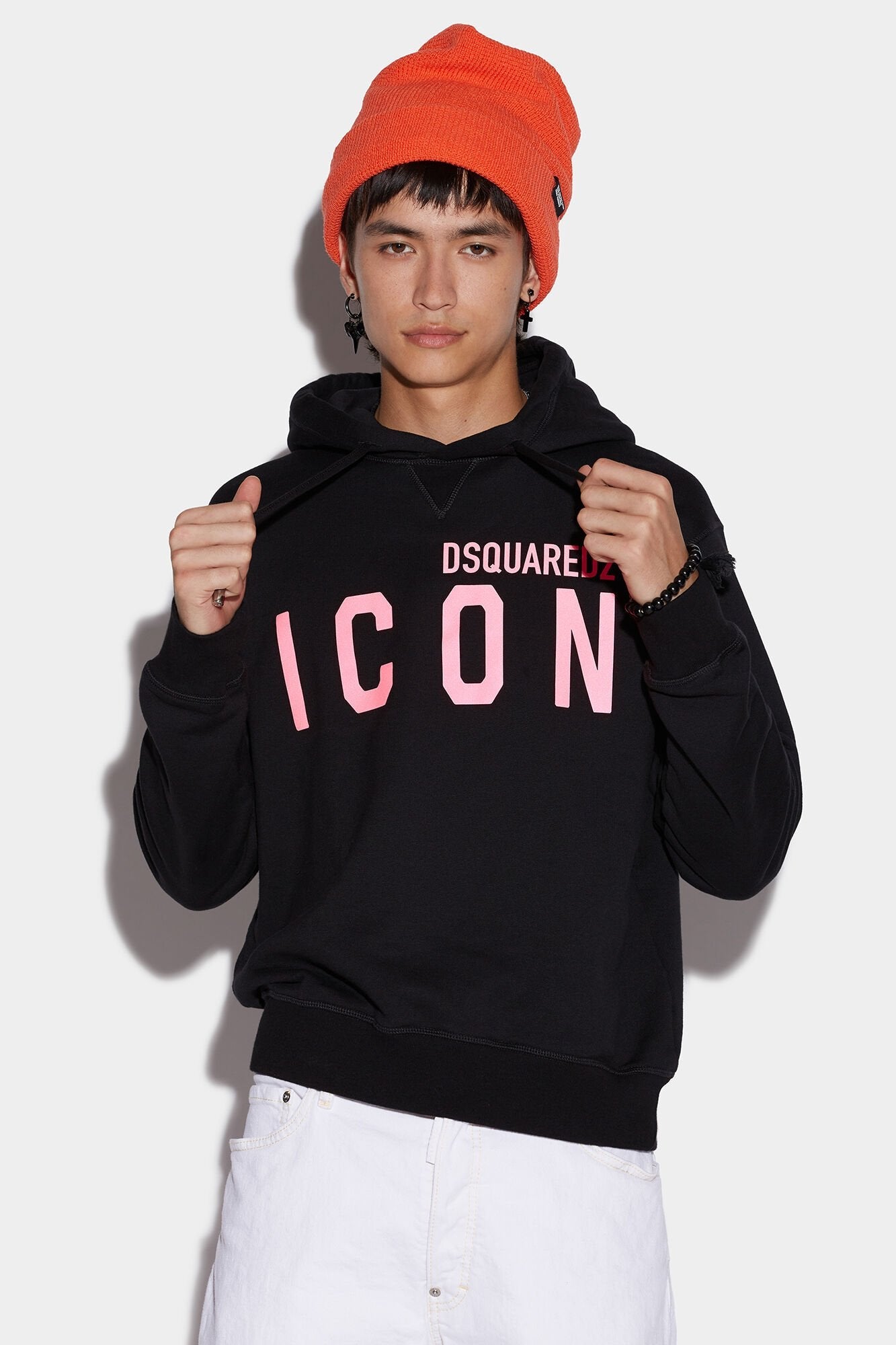 Bicolor Fibres Sweatshirt - TIZZIL