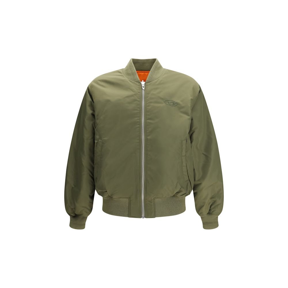 Bicolor Polyamide Bomber - TIZZIL