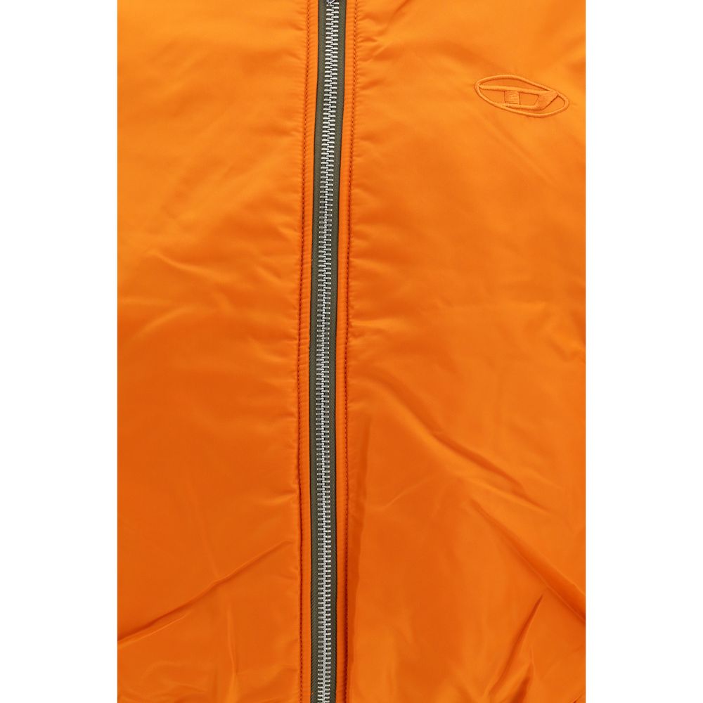 Bicolor Polyamide Bomber - TIZZIL