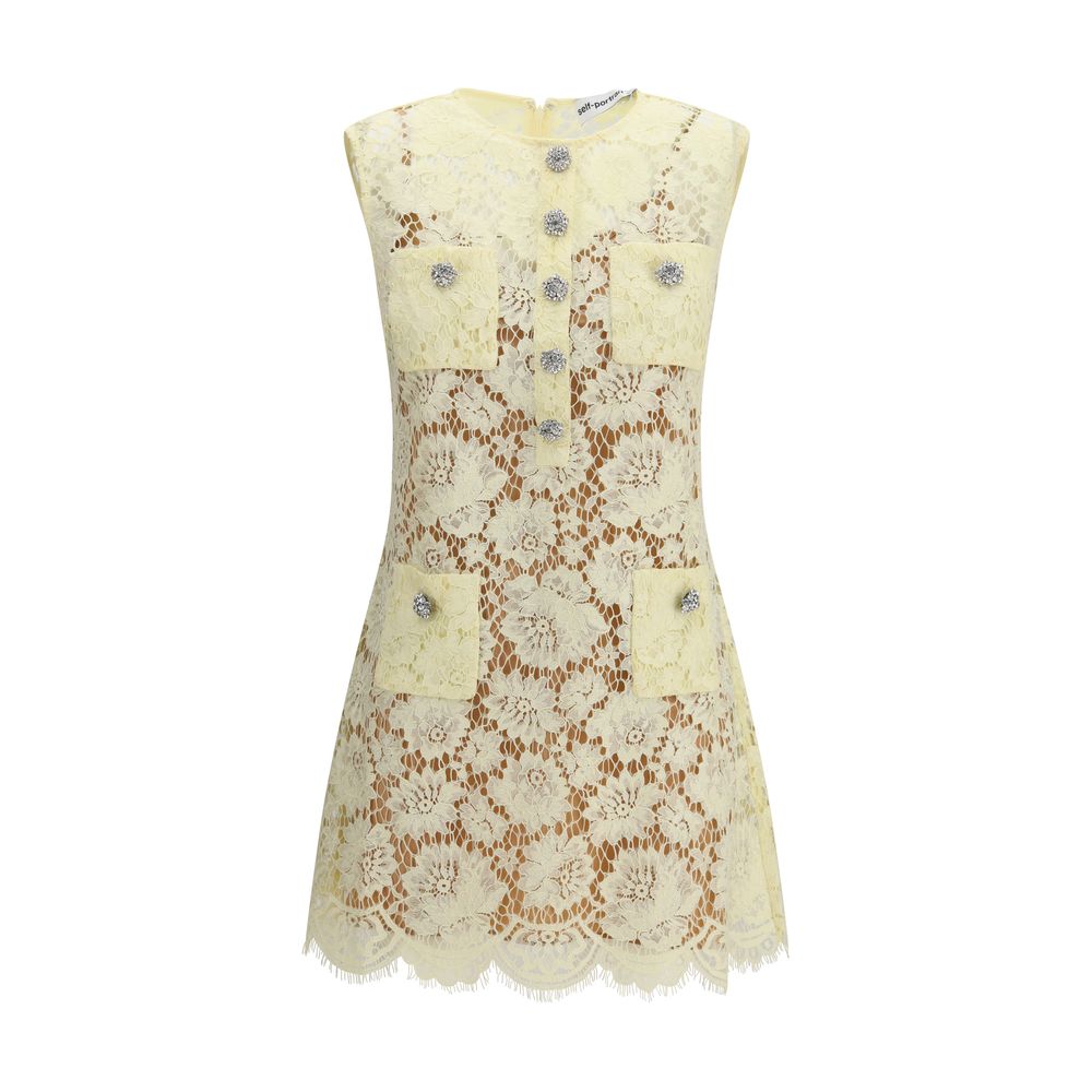 Bicolor Polyamide Casual Dress - TIZZIL