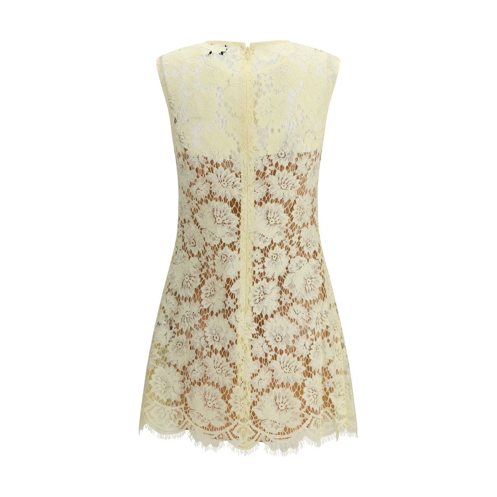 Bicolor Polyamide Casual Dress - TIZZIL