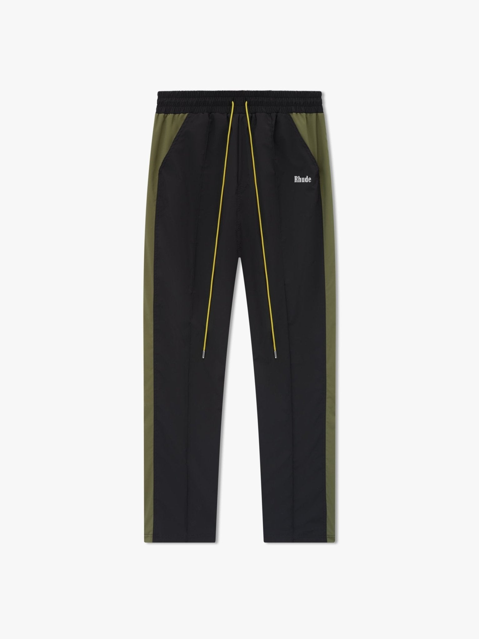 Bicolor Polyester Athletic Pants - TIZZIL