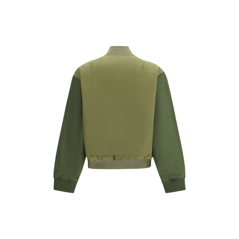 Bicolor Polyester Bomber - TIZZIL