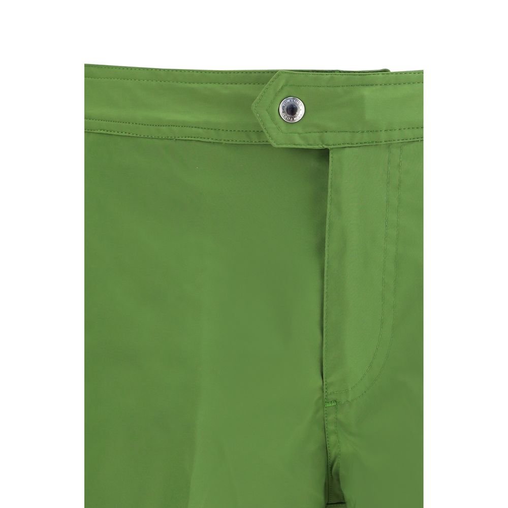 Bicolor Polyester Swim Shorts - TIZZIL