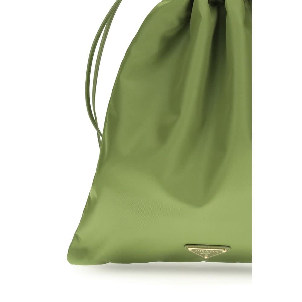 Bicolor Recycled Polyamide Shoulder Bag - TIZZIL