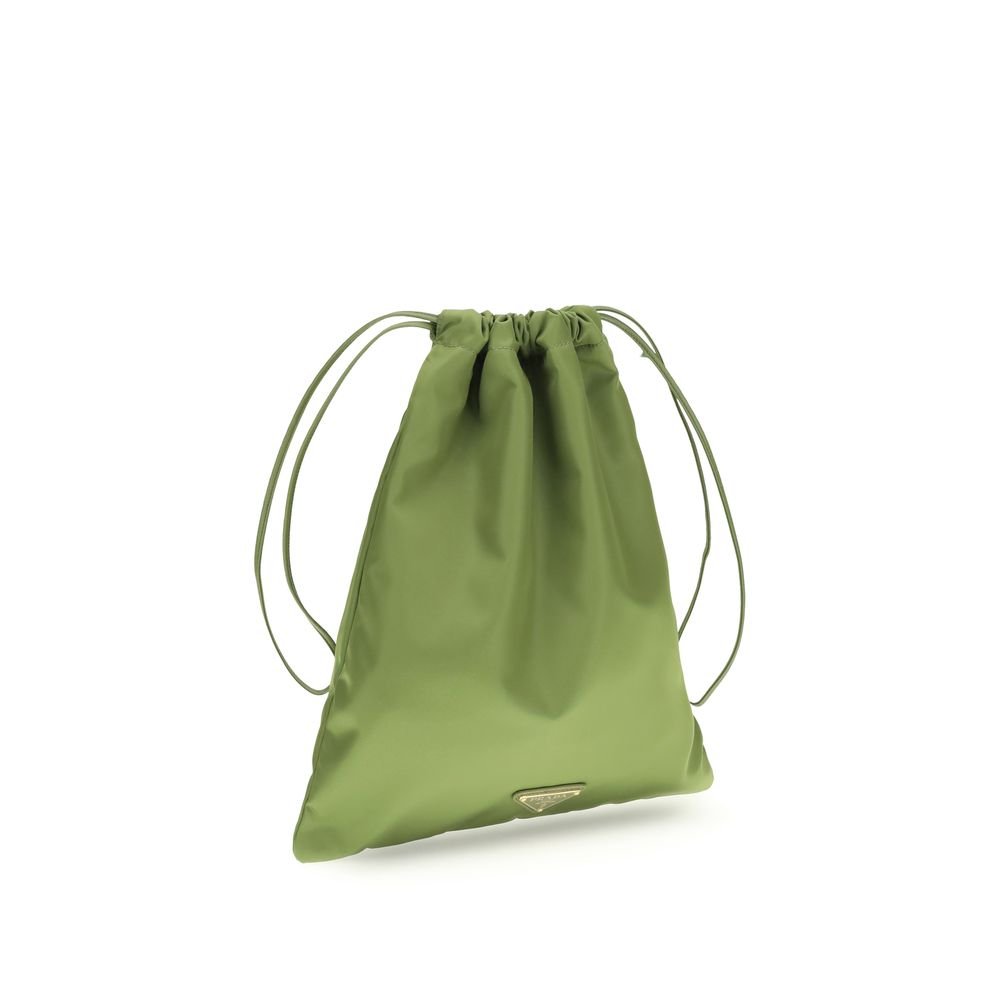 Bicolor Recycled Polyamide Shoulder Bag - TIZZIL