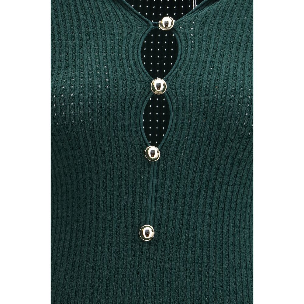 Bicolor Viscose Casual Dress - TIZZIL