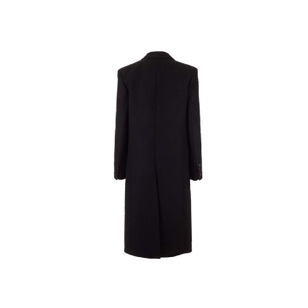 Black Acetate Coat - TIZZIL