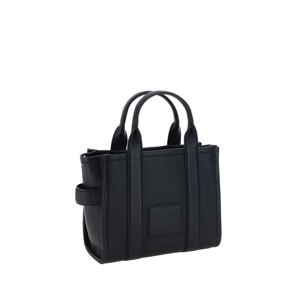Black Calf Leather Bos Taurus Handbag - TIZZIL