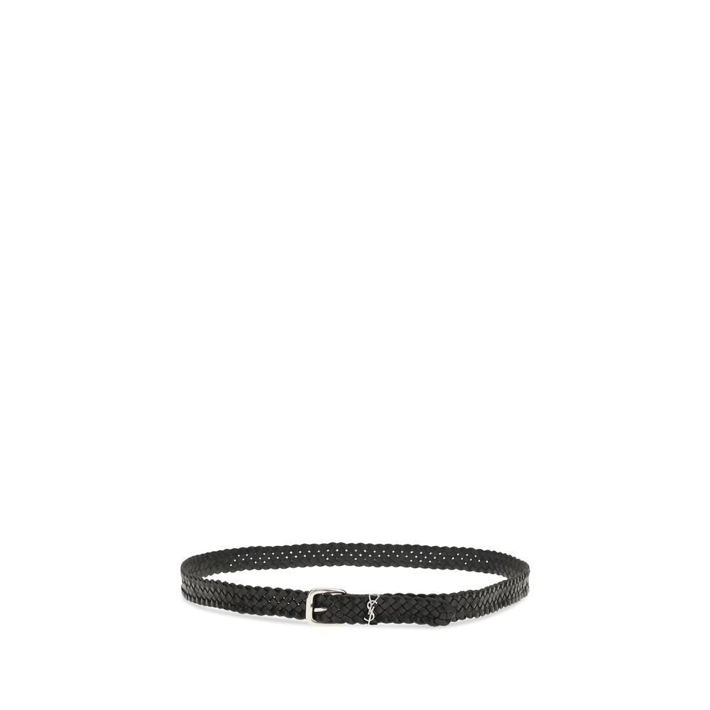 Black Calf Leather Bos Taurus Regular Belt - TIZZIL