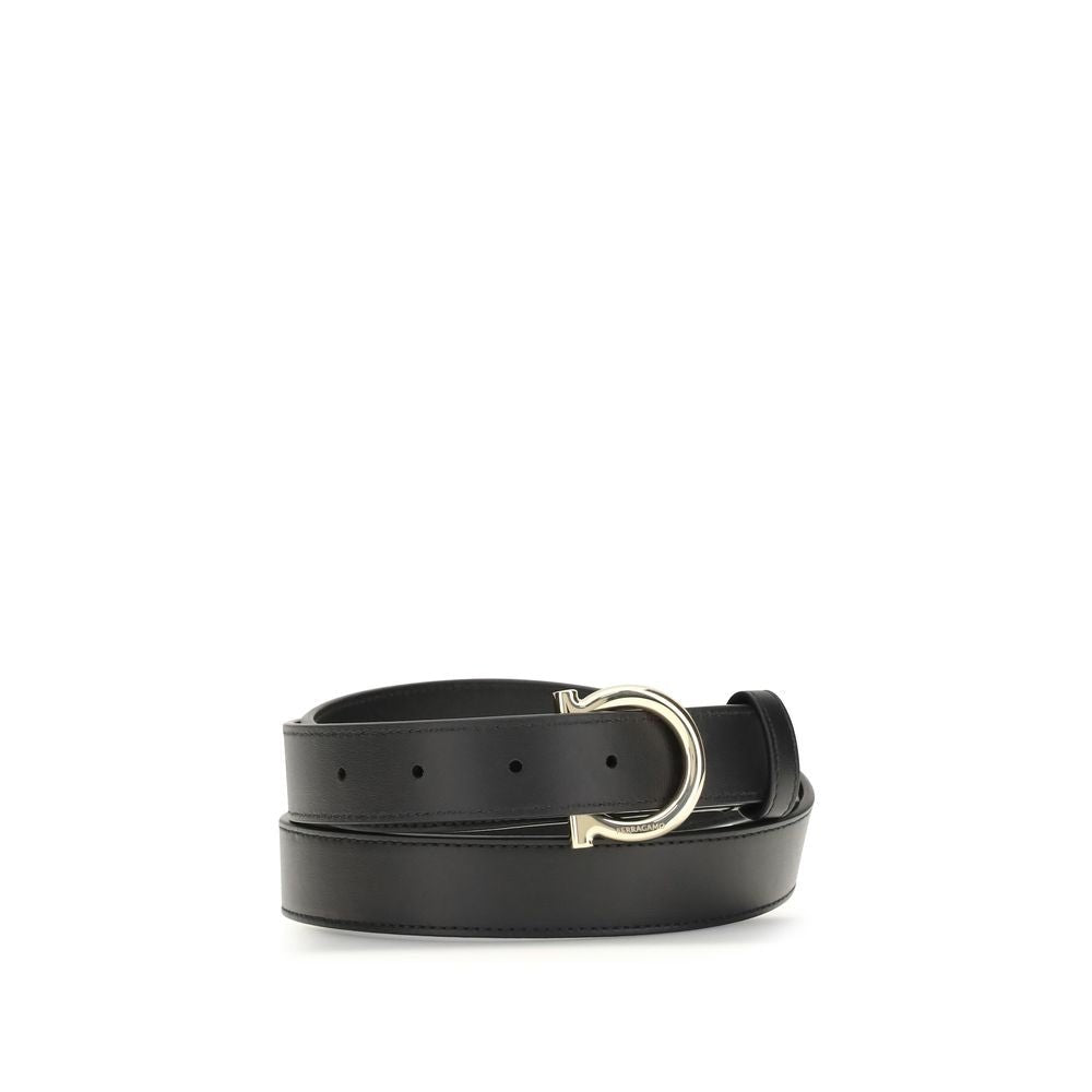 Black Calf Leather Bos Taurus Regular Belt - TIZZIL