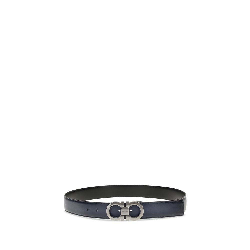 Black Calf Leather Bos Taurus Regular Belt - TIZZIL