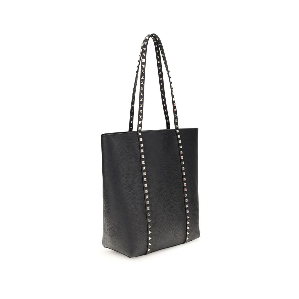 Black Calf Leather Bos Taurus Shoulder Bag - TIZZIL