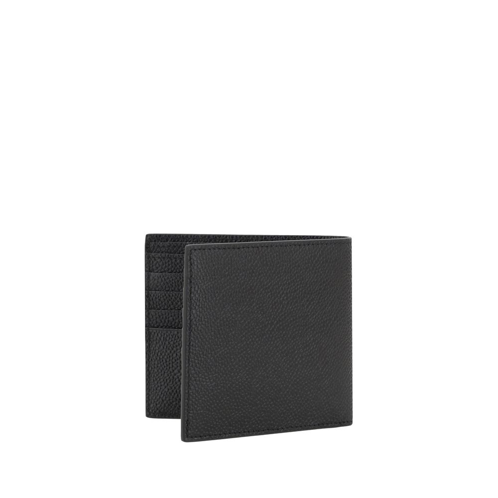 Black Calf Leather Bos Taurus Wallet - TIZZIL