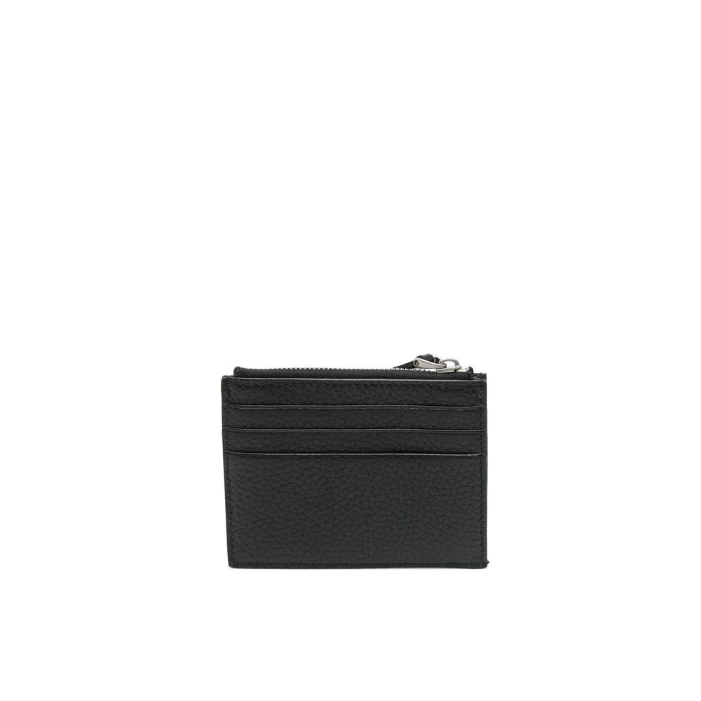 Black Calfskin Cardholder - TIZZIL
