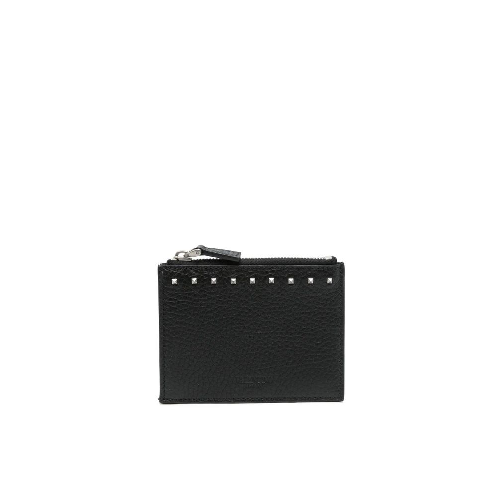 Black Calfskin Cardholder - TIZZIL