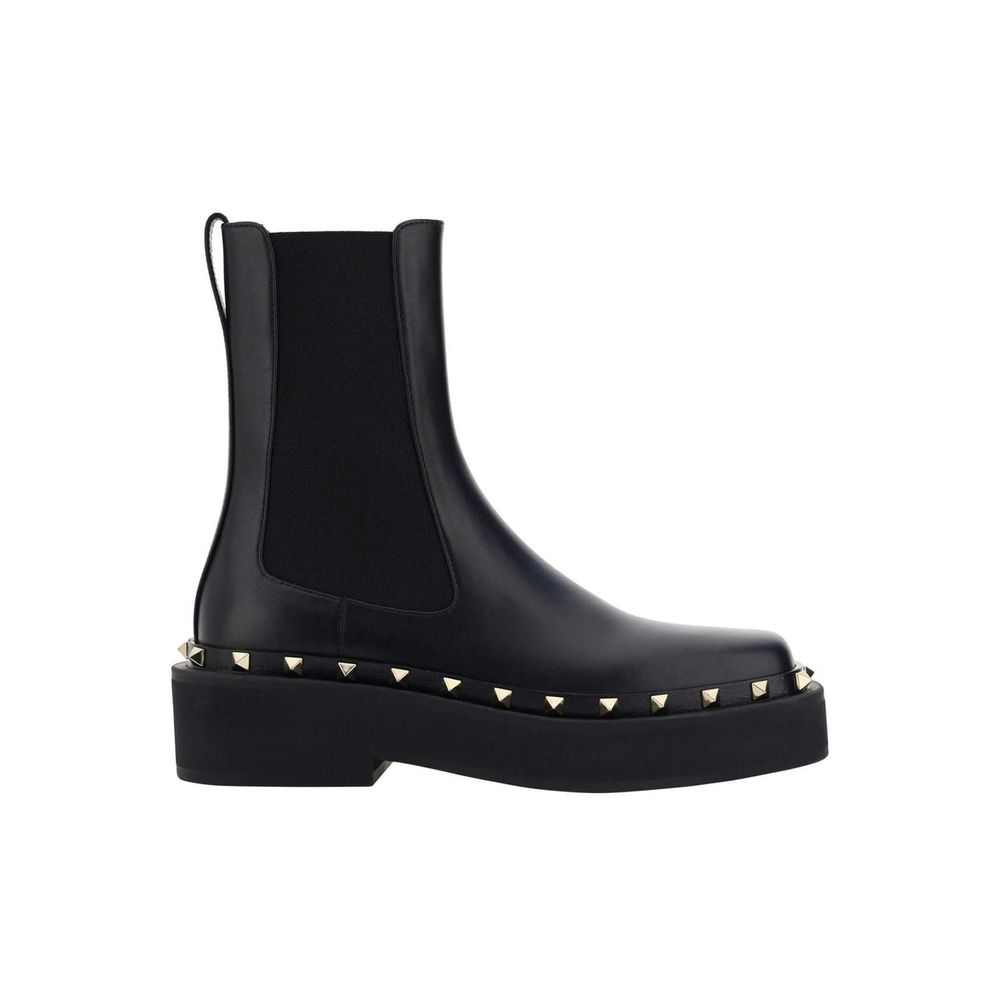 Black Calfskin Chelsea Boots - TIZZIL