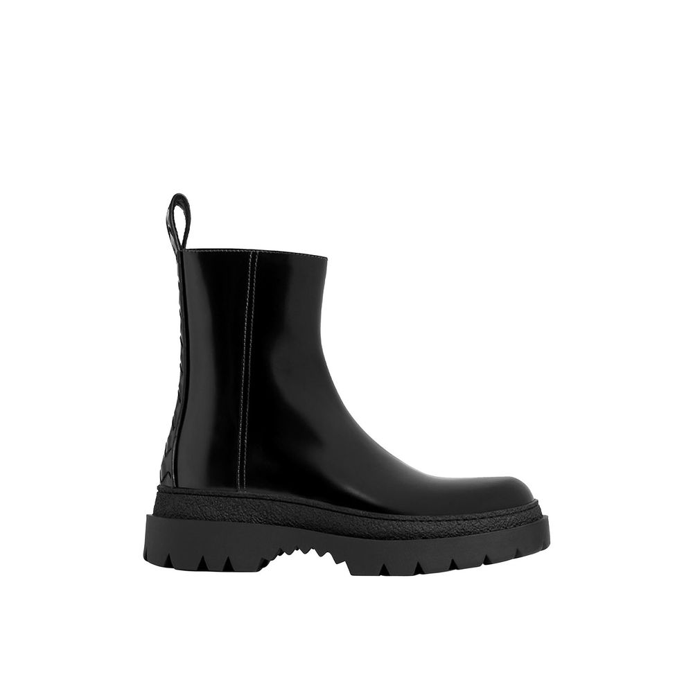 Black Calfskin Chelsea Boots - TIZZIL
