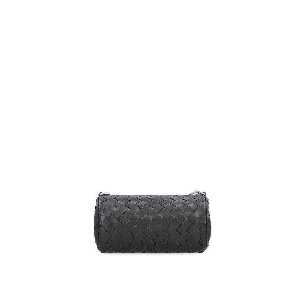 Black Calfskin Crossbody Bag - TIZZIL