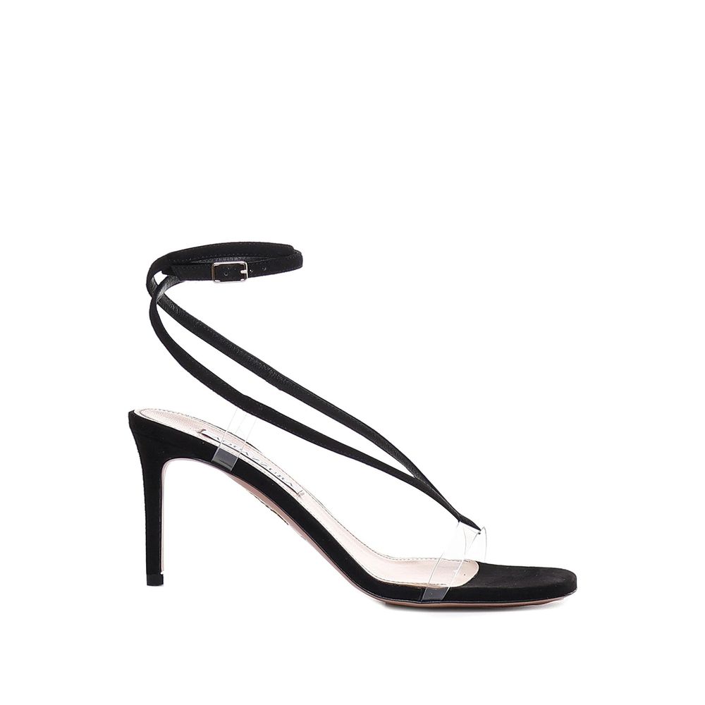 Black Calfskin High Heel Pumps - TIZZIL